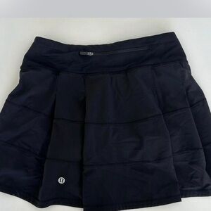 Lululemon Black Athletic Skirt
